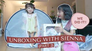 Unboxing With Sienna (Part 2) | Camille Co