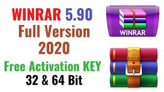 WinRAR 5.90 FULL VERSION 2020 | Free Activation KEY | 32 & 64 Bit