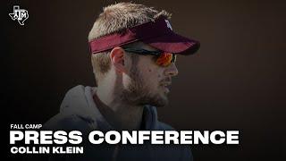 Fall Camp Press Conference: Collin Klein