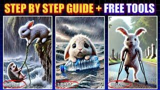  Create Rabbit Journey Videos FREE with AI | AI Text to Video Generator