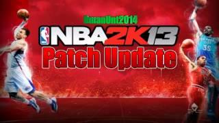 NBA 2K13 Game Update Patch v1.02 Details and Thoughts @Ronnie2k @LD2k