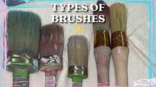 Different Types of Paint Brushes and Their Uses