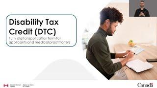 Webinar - Disability tax credit (DTC) – Fully digital application form for medical practitioners