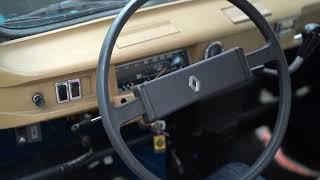 1979 Renault R4 (TL) Motorstart und Lauf Interieur- engine start and run interior