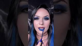 Blue lipstick??