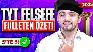 2025 TYT FELSEFE FULLETEN SON TEKRAR! | KESİN GELECEK KONULAR