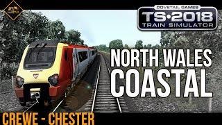 Train Simulator 2018 gameplay North Wales Coastal Route Class 221 Super Voyager part 1