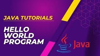 Java | First Program | Hello World | IntelliJ IDEA