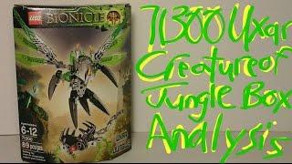 Bionicle 71300 Uxar Creature of Jungle Box Analysis