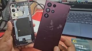 How To Samsung S22 Ultra Back Glass Broken Repair | Samsung S22 Ultra Back Pannel Change?