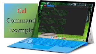 Cal Command Example