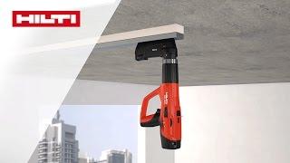 DEMO Gleitender Deckenanschluss mit Hilti Direktmontage