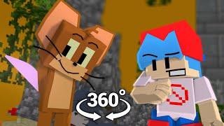 [VS Jerry] Friday Night Funkin 360° VR Minecraft Animation