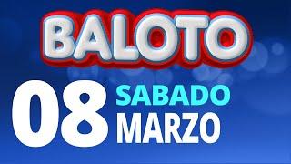 Resultado del Baloto del Sábado 8 de Marzo de 2025  Ganador 