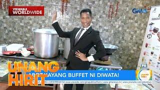 Abot-kayang buffet ni Diwata, 169 pesos lang?! | Unang Hirit