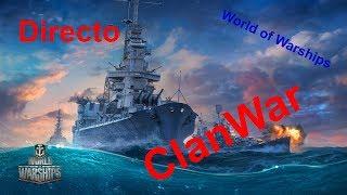 World of Warships - Noche de ClanWar