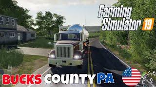 Farming Simulator 19 | Bucks County PA Feat. JC and Tay Tay | Episode 13