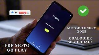 Como eliminar la cuenta de google del moto g8 play (METODO 2025) el mejor y mas EFECTIVO!