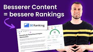 SE Ranking Content Editor + Content Marketing  Optimierte Inhalte für bessere Rankings