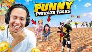 Funny Private Talks with Sooneeta & UG Ayush Bhai  Free Fire Max