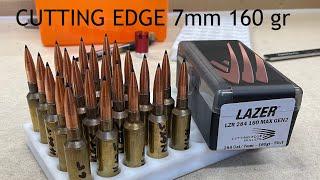 Cutting Edge 7mm 160 gr Single Feed Lazer