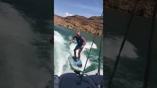 Wakesurfing Ropeless Yamaha AR190