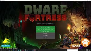 Fort Malthus (Dwarf fortress) Ep 1. Getting started