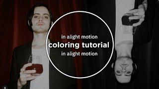 туториал на колоринг в алайт моушен || coloring tutorial in Alight Motion