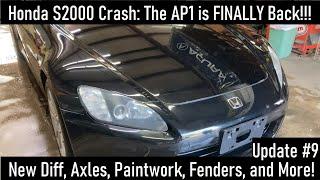 Honda S2000 Crash: The AP1 is FINALLY Back to Normal! New Engine/Trans Mounts, Diff, Axle Update #9!