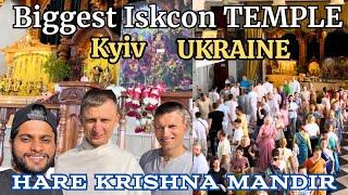 Visiting Biggest Hindu Mandir in Ukraine| Most amazing Iskcon Temple Kyiv 