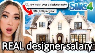 building a house for every career using REAL LIFE salaries in Sims 4: Career build series ep 6