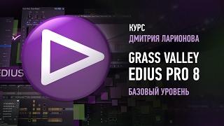 Grass Valley Edius Pro 8. Базовый уровень. Дмитрий Ларионов