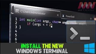 How to Install the New Windows Terminal on Windows 10