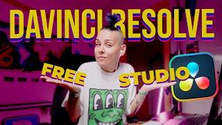 DAVINCI Resolve STUDIO vs FREE: quale scegliere?