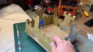 EASY TO MAKE CARDBOARD CASTLE - LEVEL 1 | КРЕПОСТЬ ИЗ КАРТОНА ЛЕГКО - УРОВЕНЬ 1