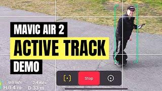 DJI MAVIC AIR 2 ACTIVE TRACK TEST & HDR FOOTAGE (real conditions) // Mavic Air 2 Features