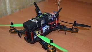 Установка FPV комплектующих на квадрик ZMR250( 3-я часть по сборке)