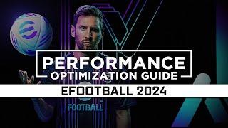 eFootball 2024 — How to Reduce/Fix Lag and Boost/Improve Performance