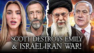 Scott Horton EMBARRASSES Emily Austin! Iran Israel War Day 8 Analysis!