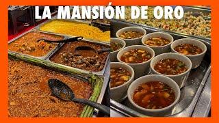 LA MANSIÓN DE ORO - BUFFET GRATIS!! mariscos, ensaladas, antojitos, postres -