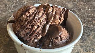 Creamy 3 ingredient Chocolate Cottage Cheese Ice Cream. Low Carb | Keto