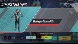 Skadiwynn sentinel set pubg mobile - lucky spin