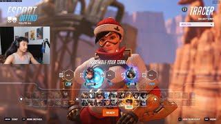 Sugarfree Tracer Season 15 Top 500 Gameplay Overwatch 2