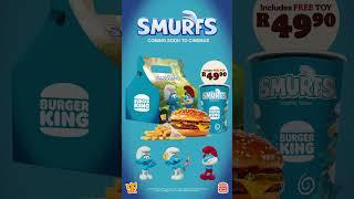 Smurf-tacular meals at Burger King