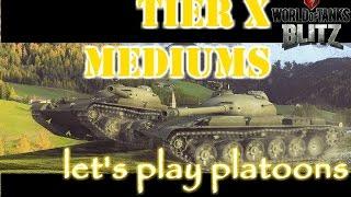 Update 3.6 | tier X mediums in platoon unkindest and martindogger | WoT Blitz