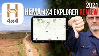 Hema 4x4 Explorer - Hema Dropped the ball big time! GPS navigation App Review