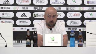 Rueda de prensa de Luis Oliver tras el CD Badajoz 2 - 0 Moralo CP