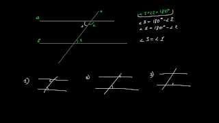 Признаки параллельности прямых