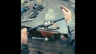 If you don't cut the thread, then the thread cuts you with your hands...            #thread #stick #