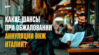 Аннуляция 23-х летнего ВНЖ Италии  Обжалование в суде